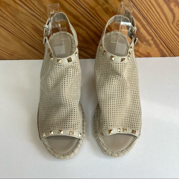 Marc Fischer Senton Studded Espadrille Wedge Sandals - Picture 4 of 8